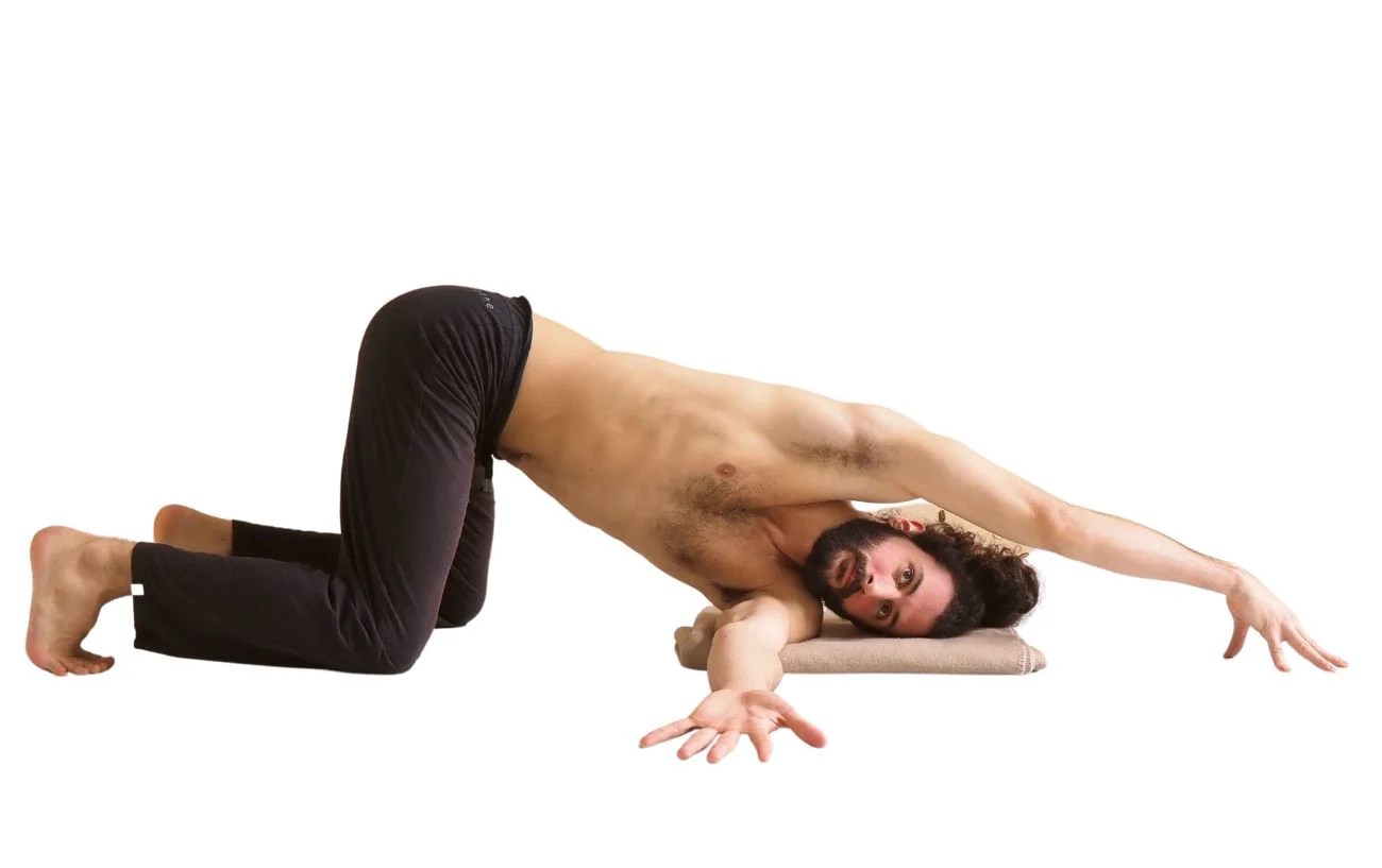 Thread The Needle Pose (Parsva Balasana)