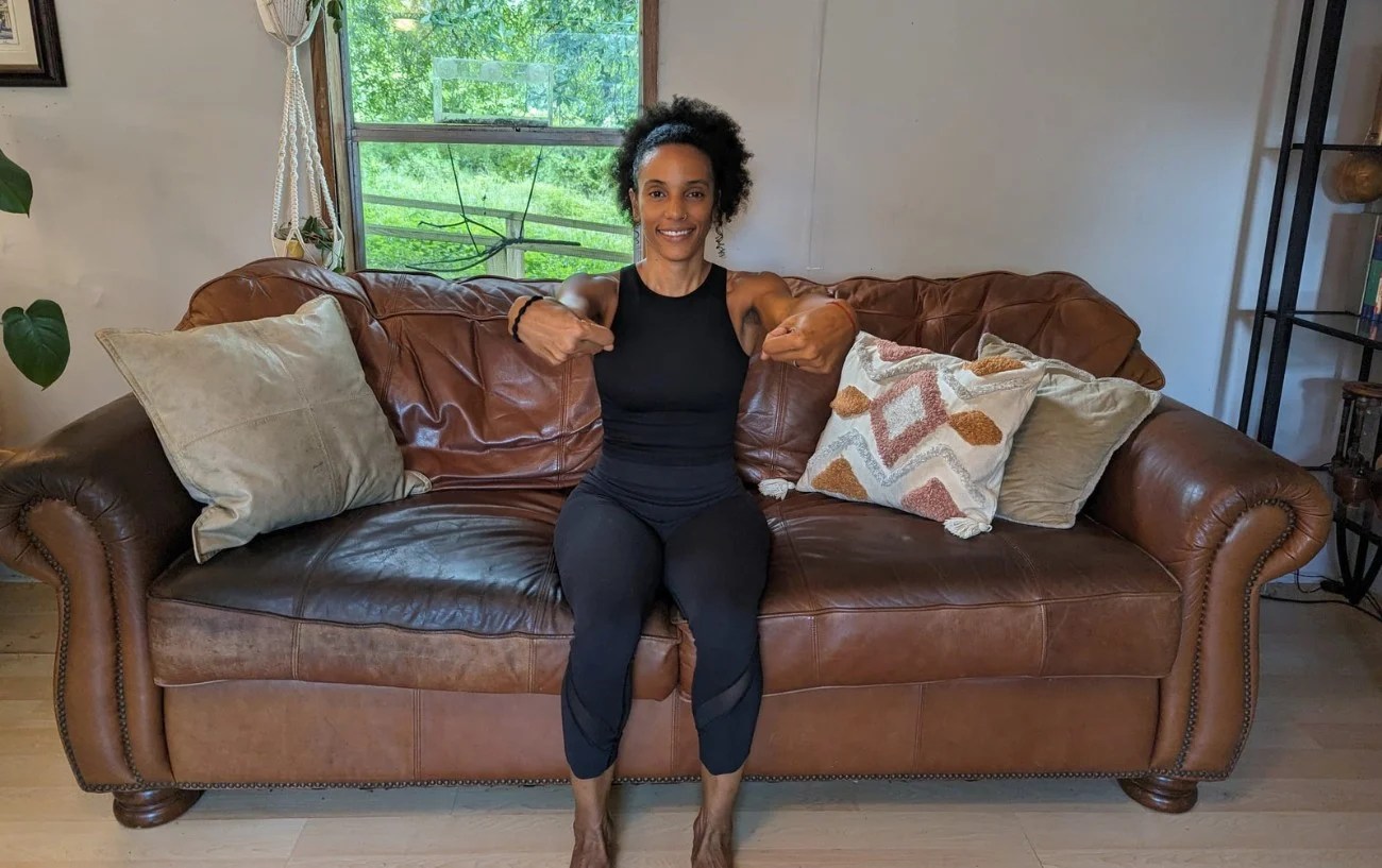 Sofa Yoga For Seniors Benefits & 8 Poses