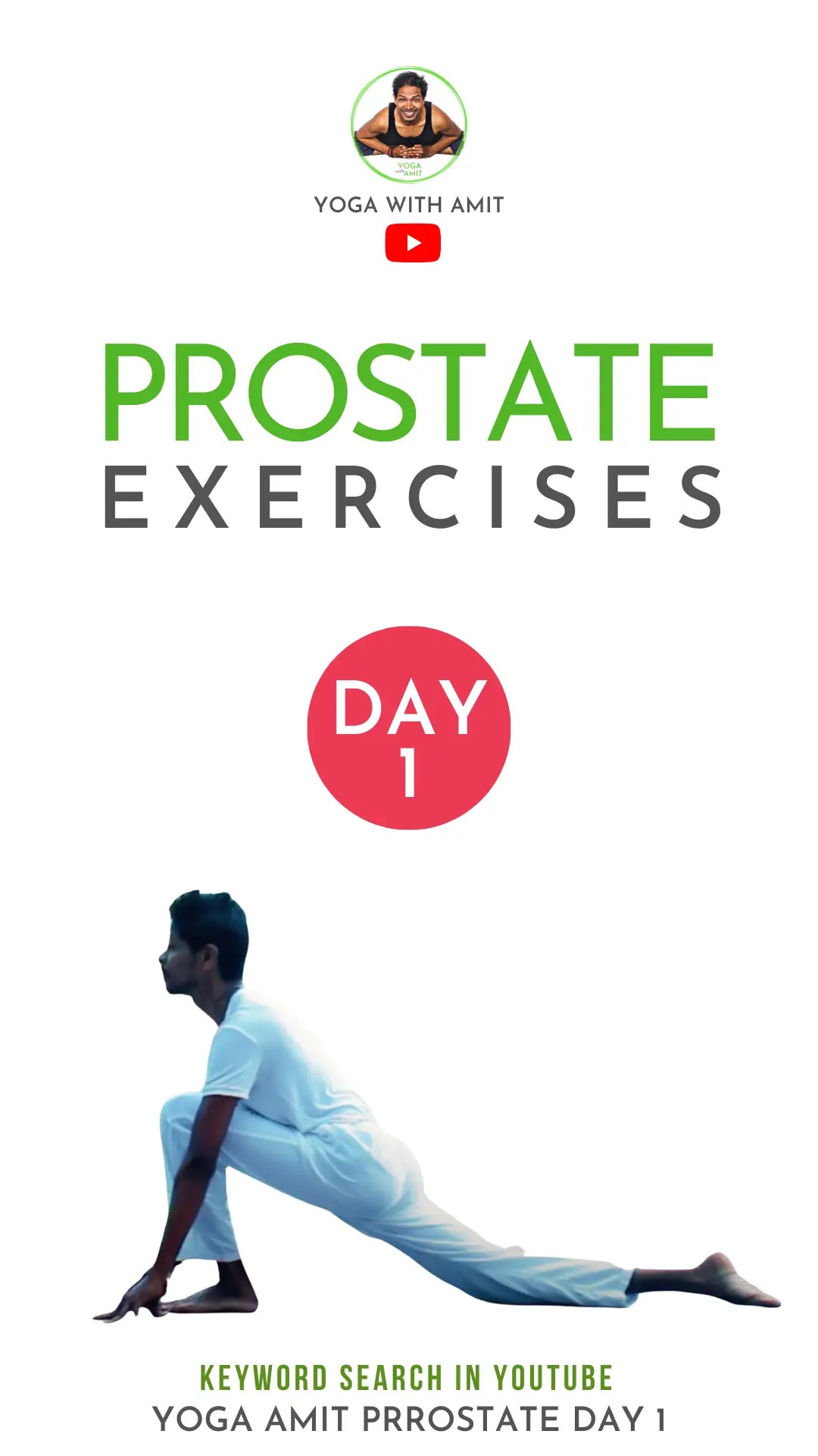 Yoga for Prostate YOGA WITH AMIT practice at home