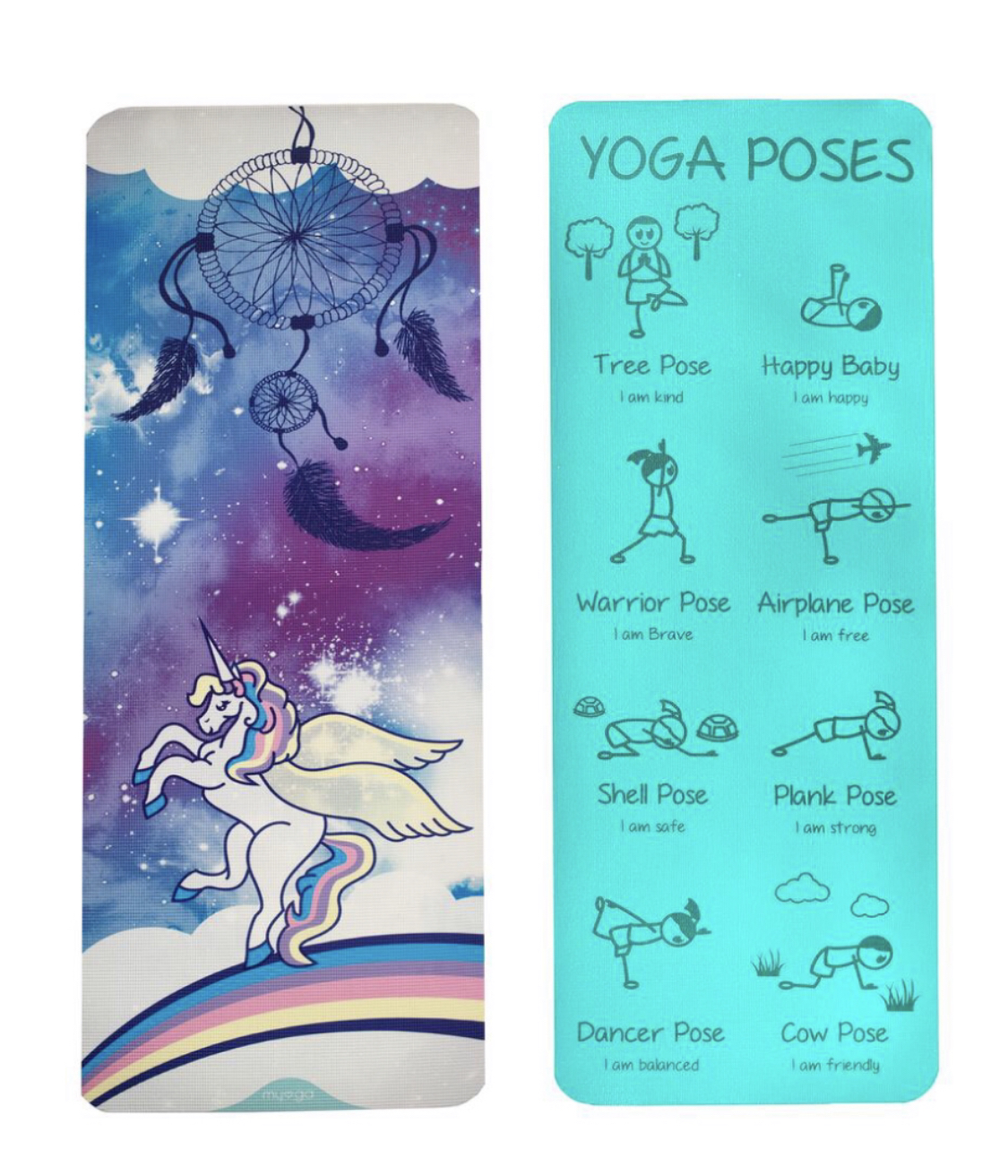 Dream Catcher Childrens yoga mat YogiBees