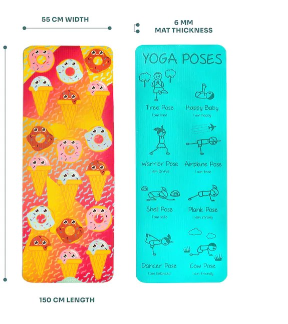 Sweet Tooth Childrens Yoga Mat YogiBees
