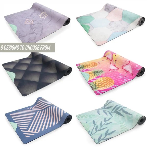 Chakra Luxurious Vegan Suede Yoga Mat YogiBees