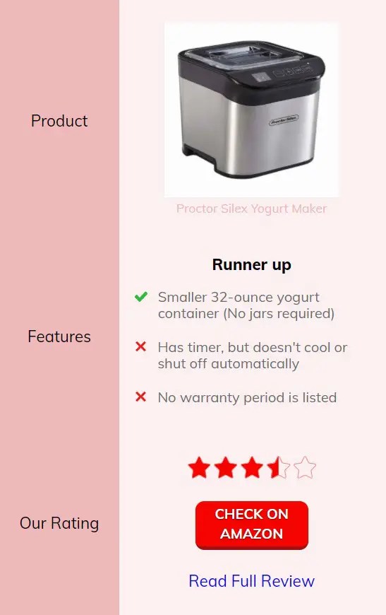 Best Yogurt Maker (2021) Reviews & Comparison Yogurt Nerd
