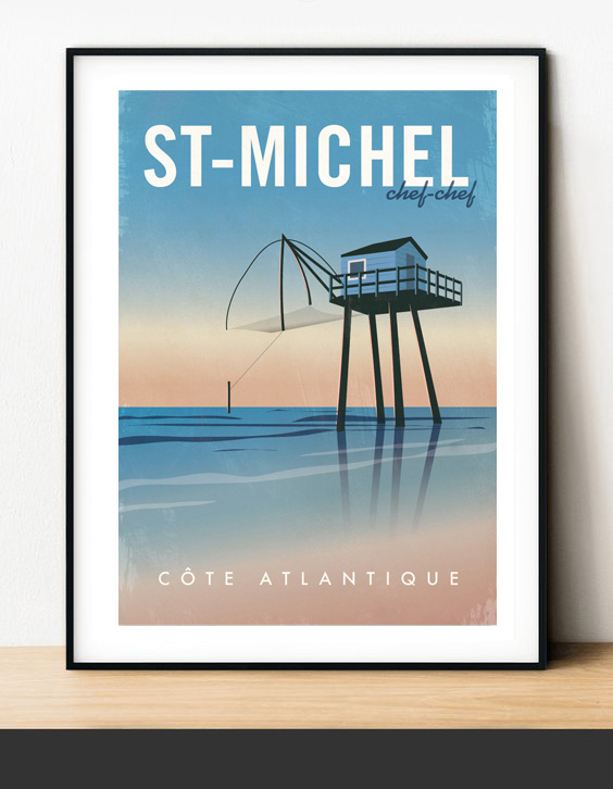 Affiche StMichelChefChef Yohan Gaborit Graphiste