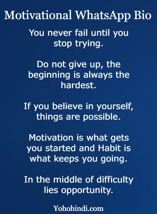 BEST 500+ Whatsapp Bio For Boys & Girls (New 2023) »