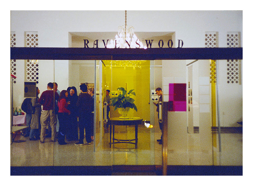 installation at Ravenswood apartment main lobby area, as seen from