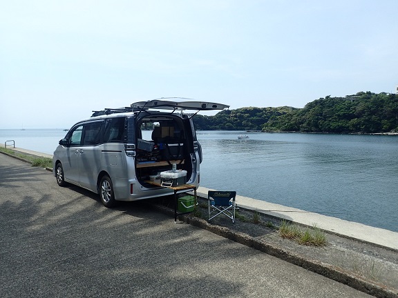 三浦半島のシロギス釣り ヴォクシーがゆく