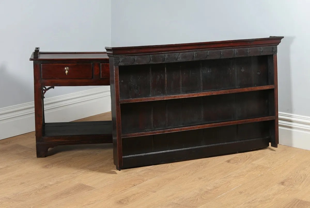 Antique II Carmarthenshire Welsh Dresser Base & Rack (Circa 1750