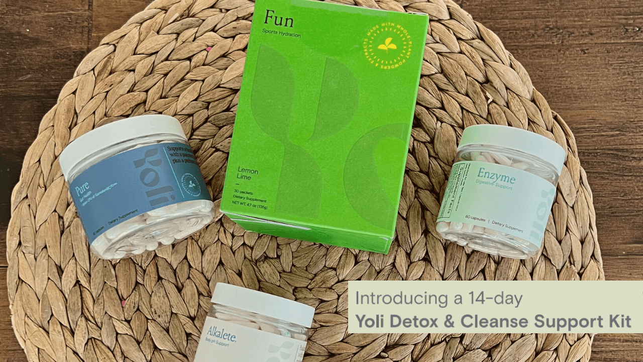 Ditch the juice cleanses and try the new Yoli Detox and Cleanse Kit