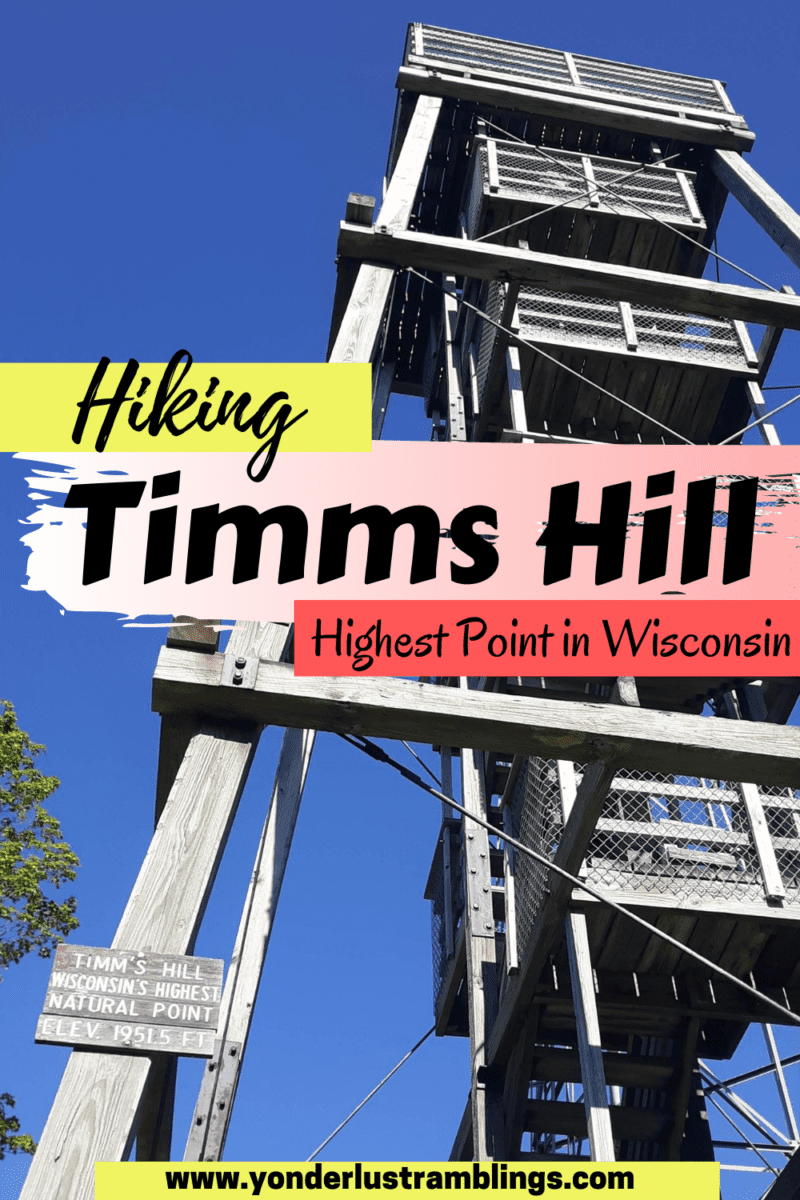 Hiking Timms Hill Wisconsin The Highest Point in Wisconsin