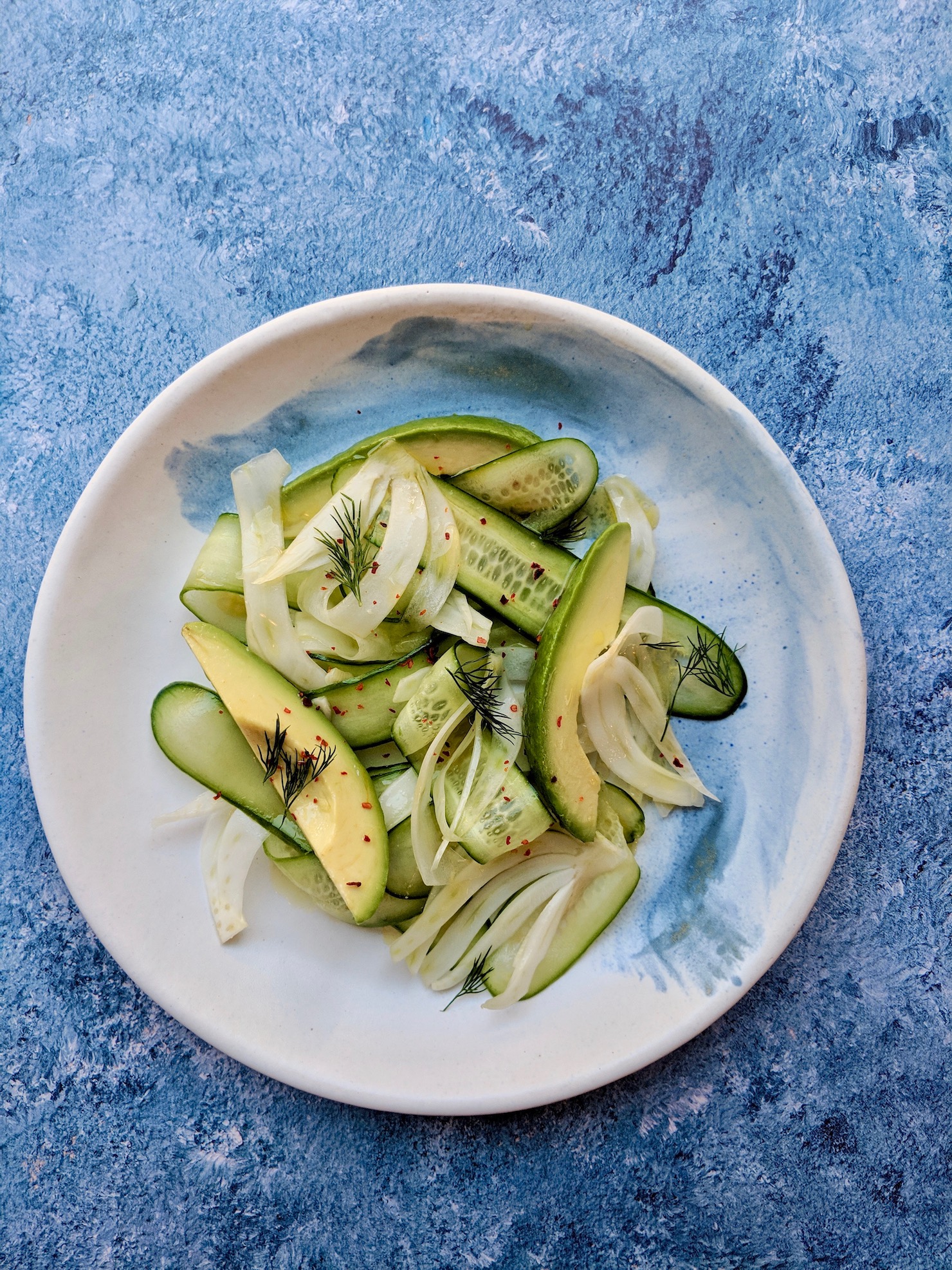 Fennel & Cucumber Salad Yondu