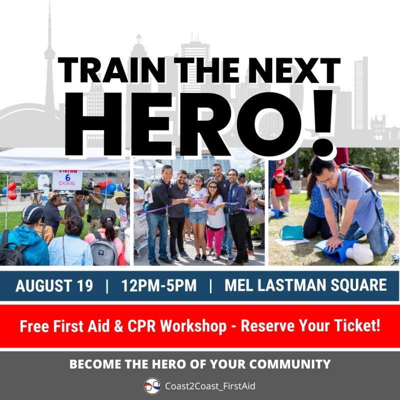 Free First Aid & CPR Yonge North York