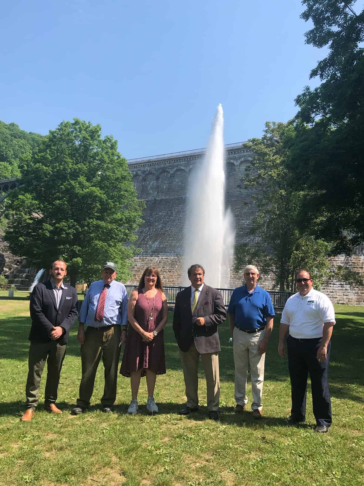 Latimer Turns On Croton Fountain Yonkers Times