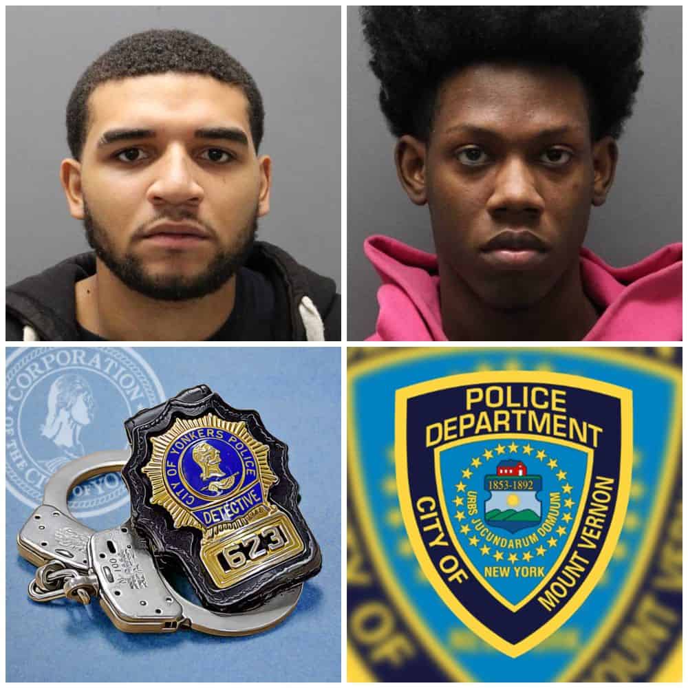Yonkers Police, Mount Vernon Police Arrest, Two Men in Street Shooting
