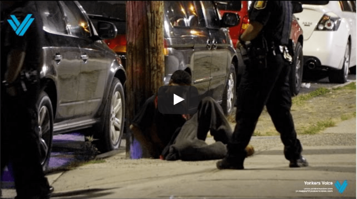 Car breakin on Riverdale Ave Yonkers Voice