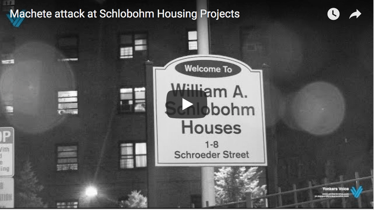Machete attack at Schlobohm Housing Project Yonkers Voice