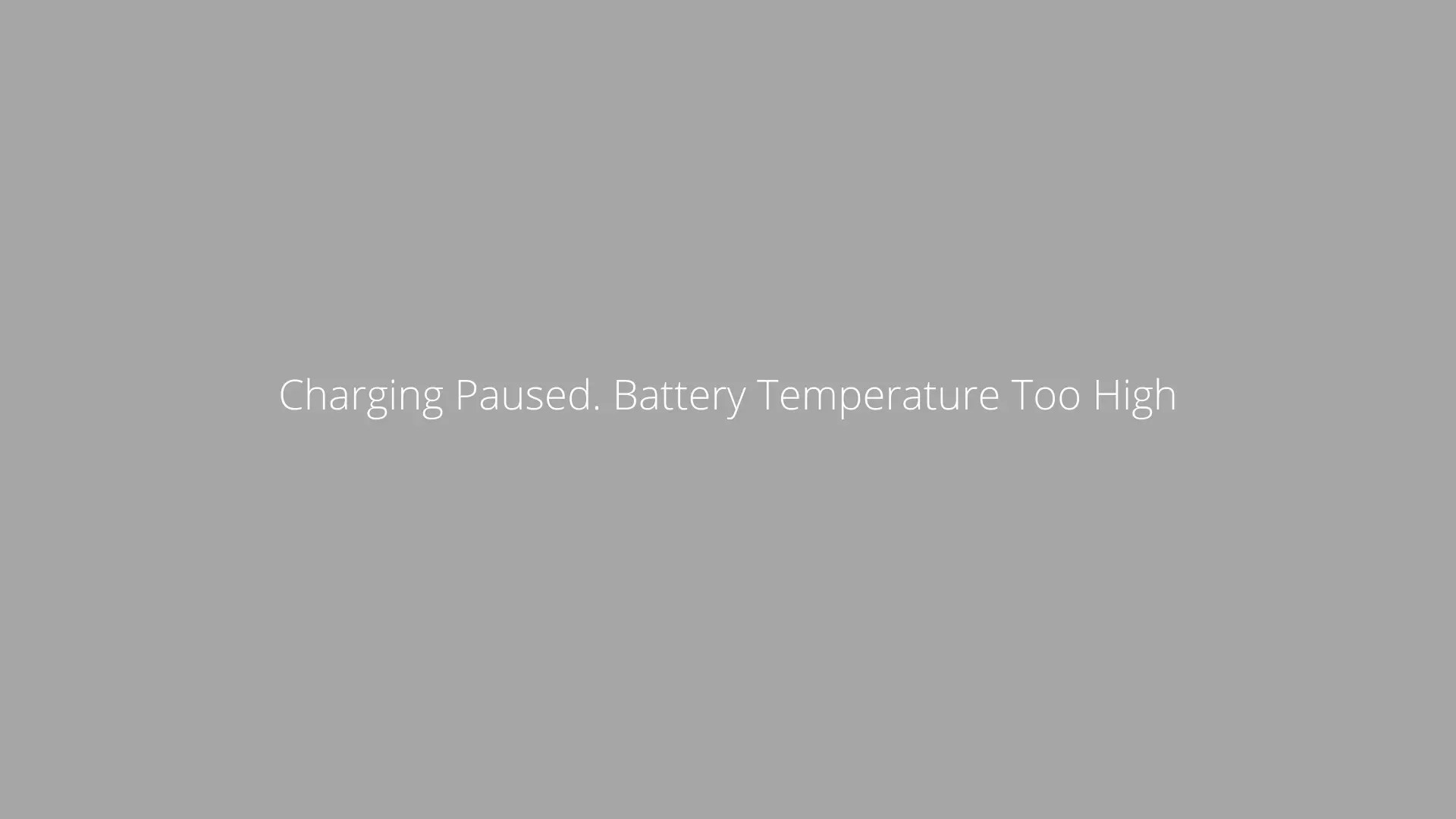 [FIXED] Charging Paused. Battery Temperature Too High | Yoodley