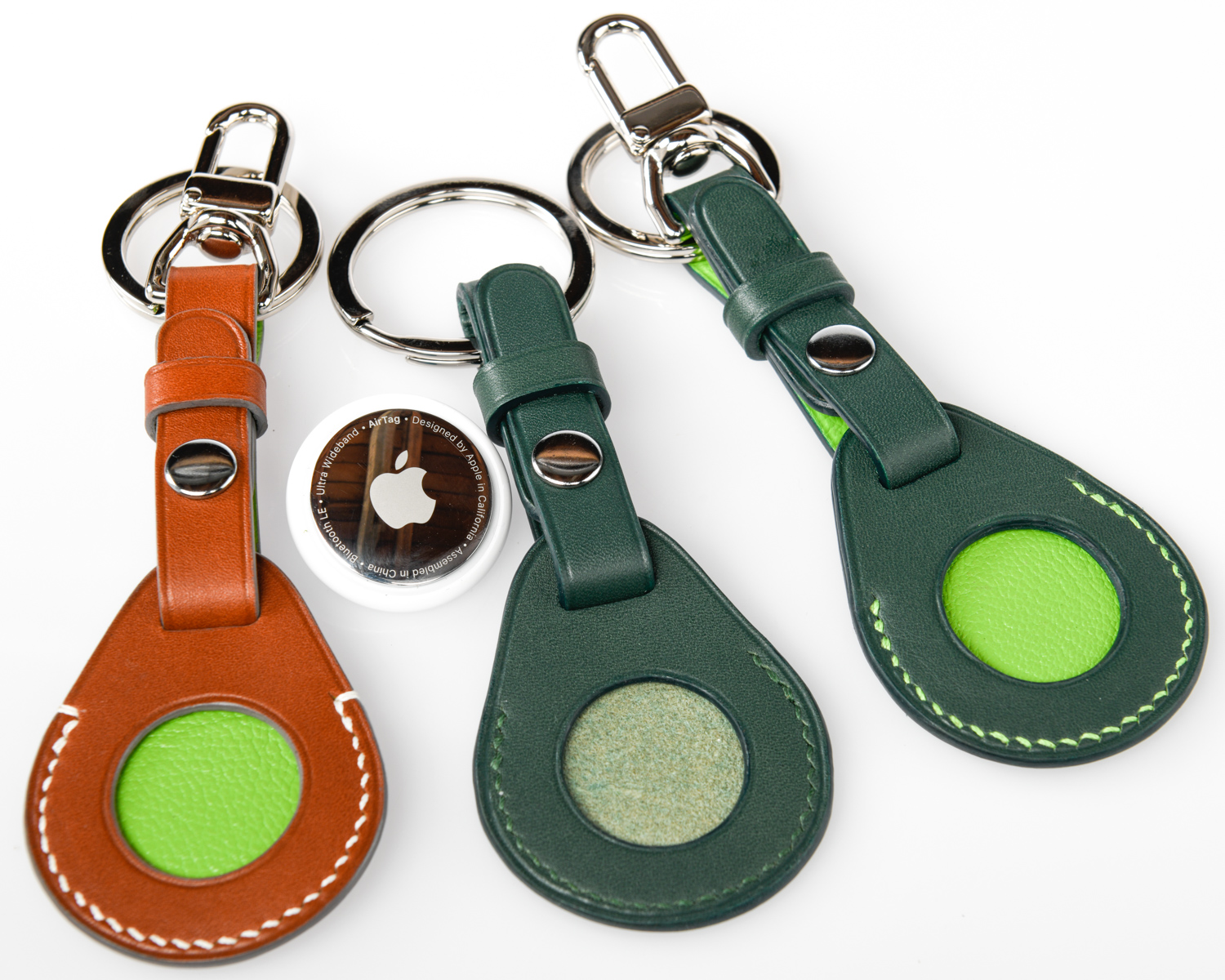 Leatherworking Apple AirTag PDF Pattern Sewing & Fiber Leather mindtek.it