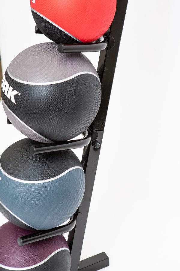 Vertical Medicine Ball Stand Gym Equipment Storage York Barbell