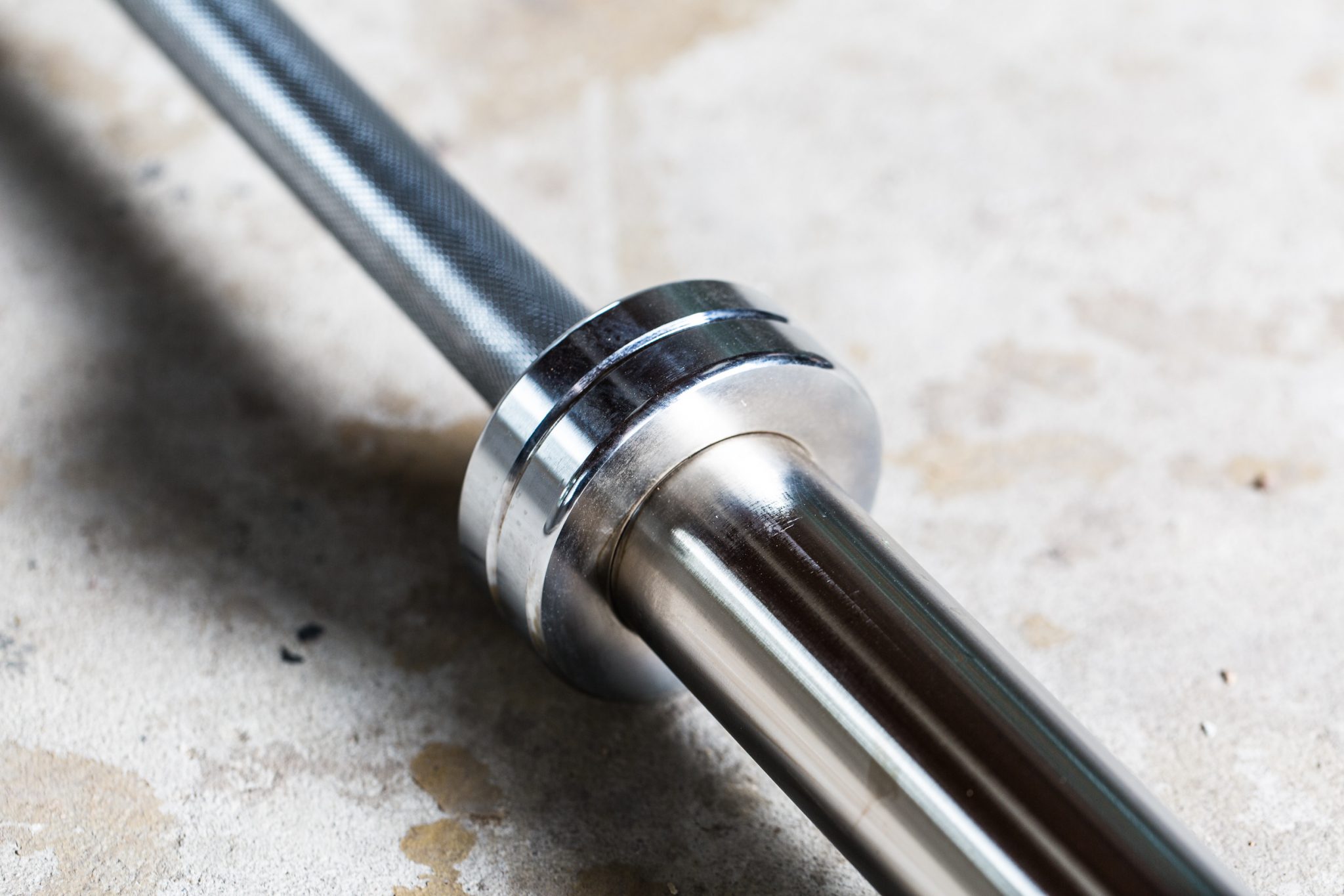 YORK 7' International Chrome Olympic Bar 30mm York Barbell