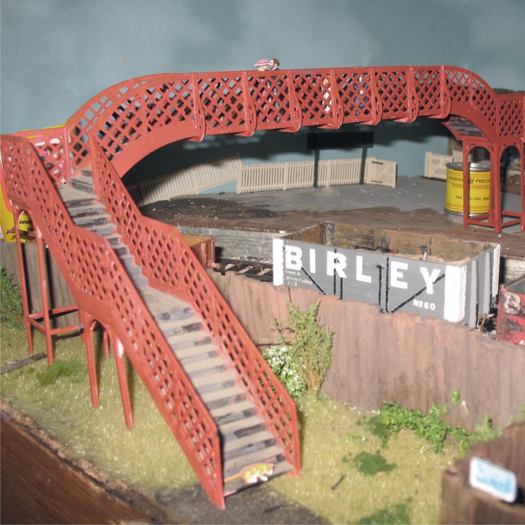 Lattice Footbridge Kit York Model Rail