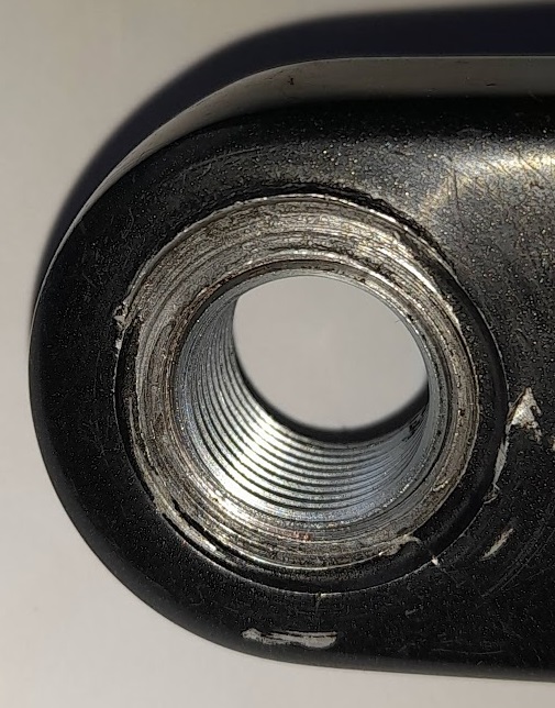 Rescue of Crank with Stripped Pedal Thread Yorkshire Bike Company Ltd