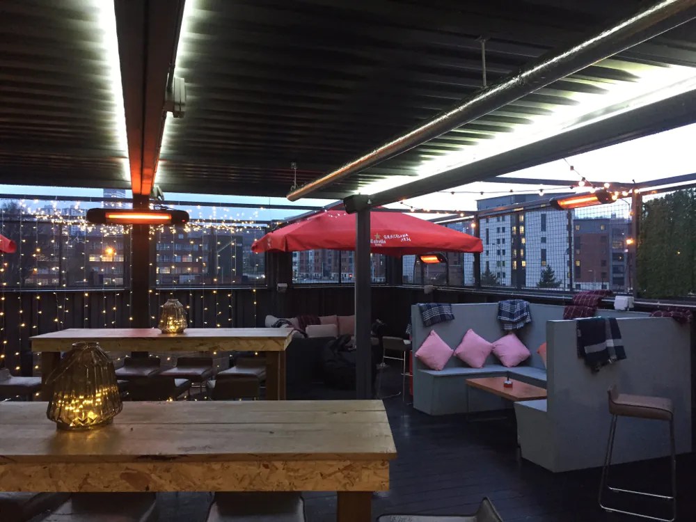 Celebrate in style at Inc Sheffield's Roof Top Bar for KRYNKL's Launch