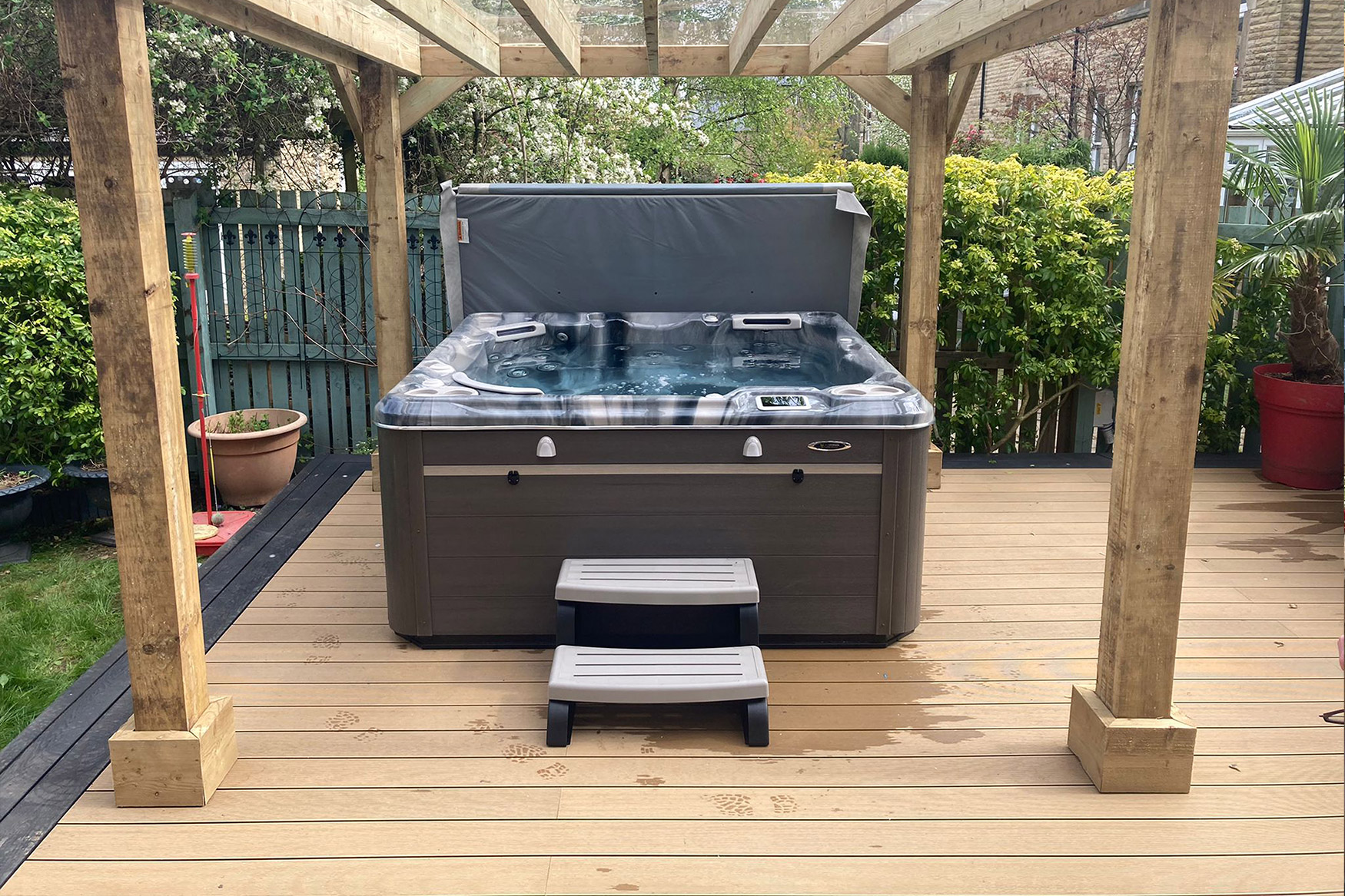 Hot tub installs from Yorkshire Hot Tubs
