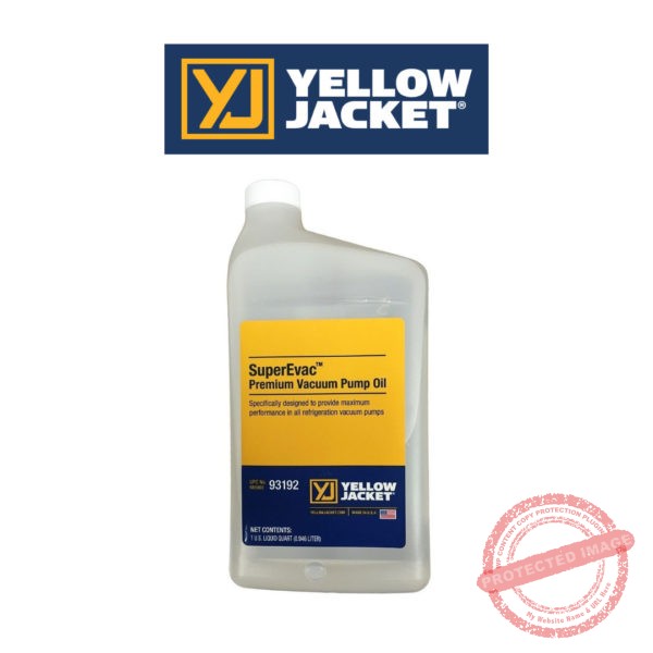 Yellow Jacket Vacuum Pump Oil Yorktech Supply