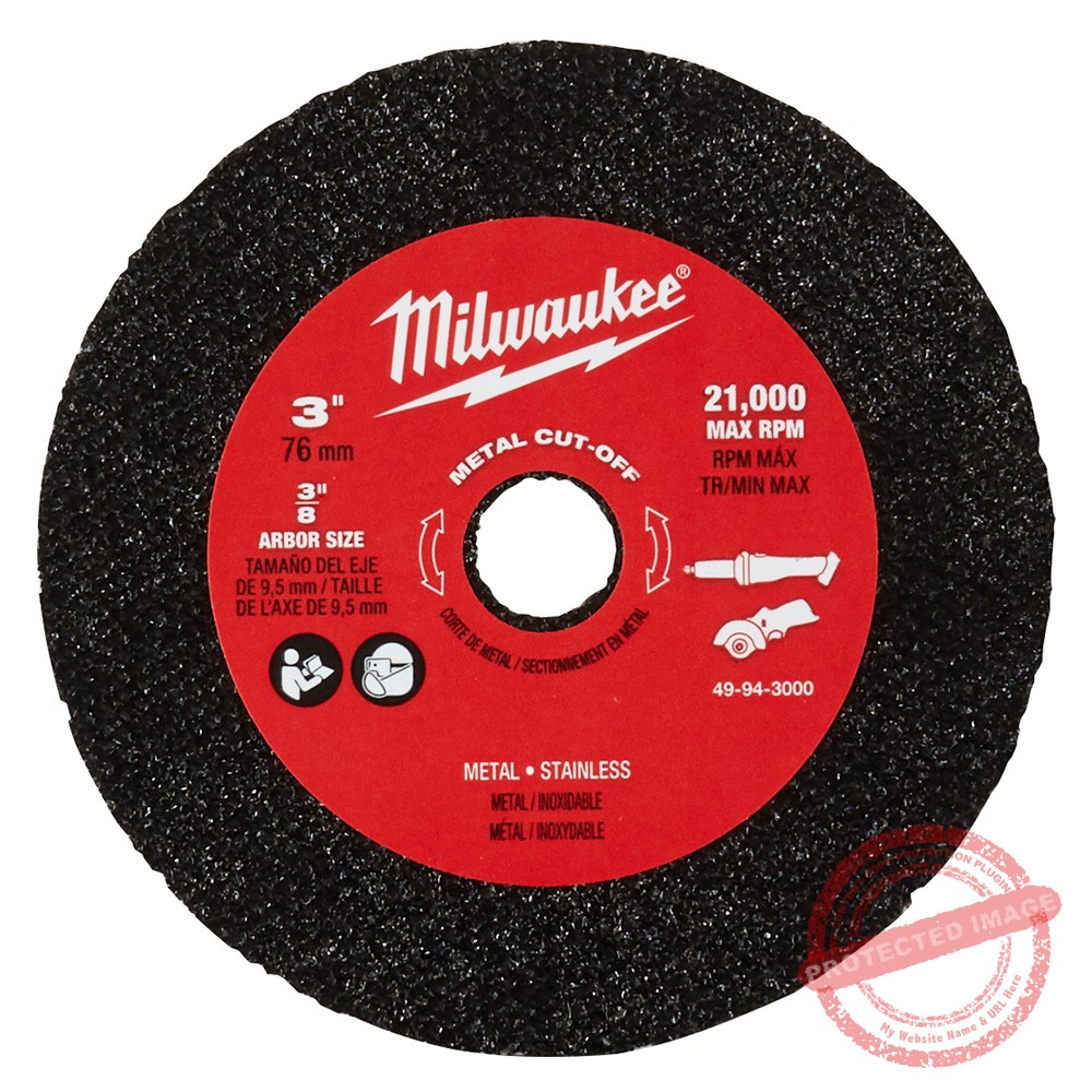 Milwaukee 3" Metal CutOff Blade Yorktech Supply