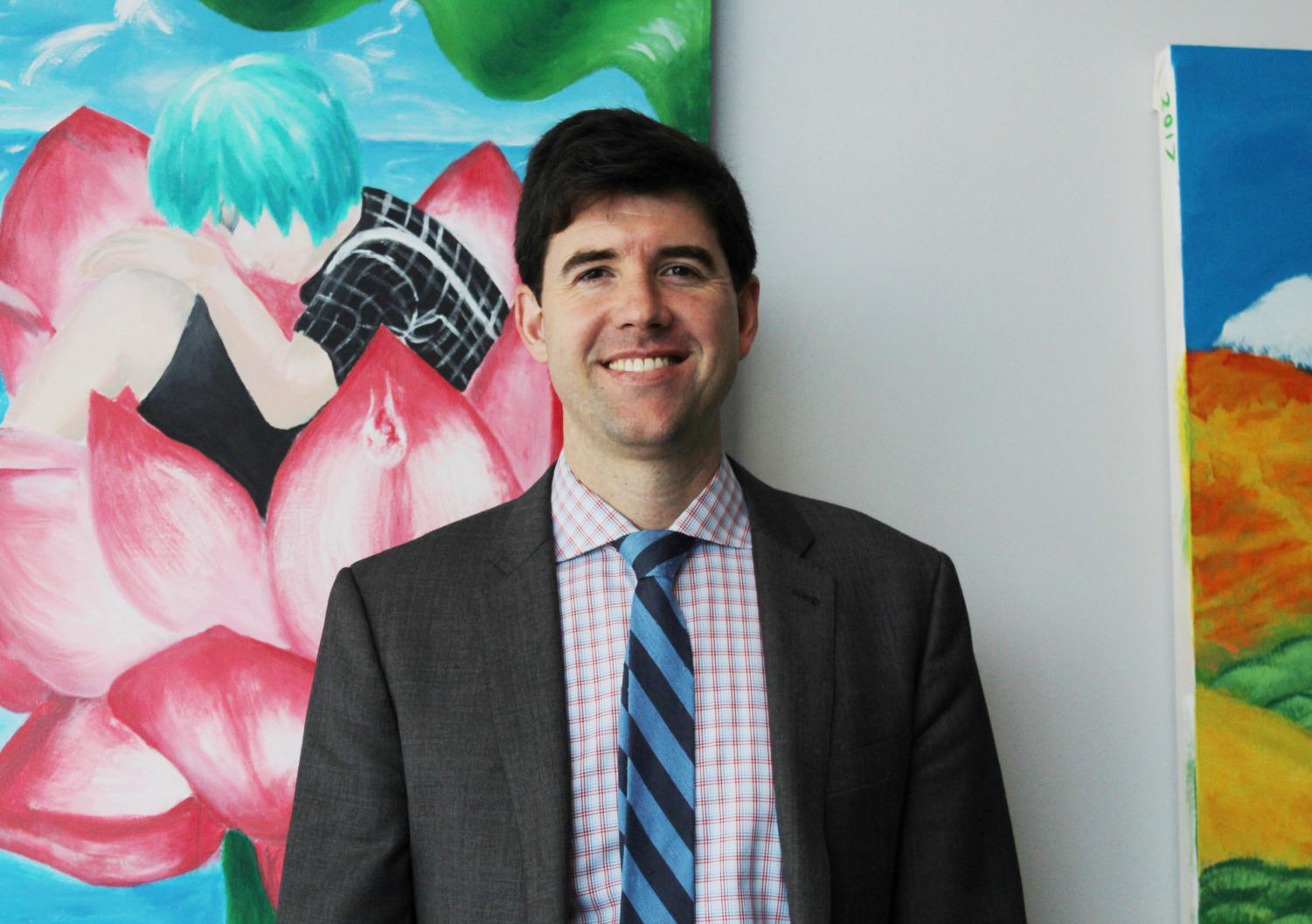 Dr. Kevin Clark Takes Office Yorktown Sentry