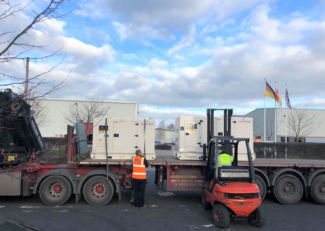 Perkins Powered Generators for Kettering Industrial Estate YorPower