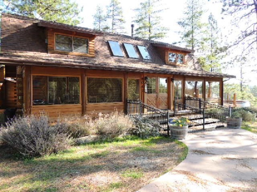 John Muir's Yosemite Valley cabin...had a stream running through it