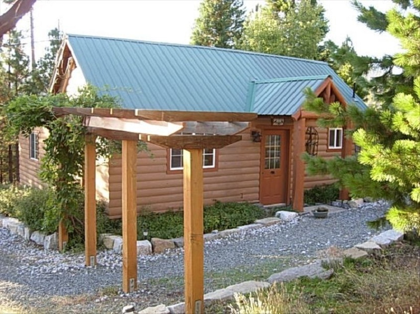 John Muir's Yosemite Valley cabin...had a stream running through it Yosemite Lodging