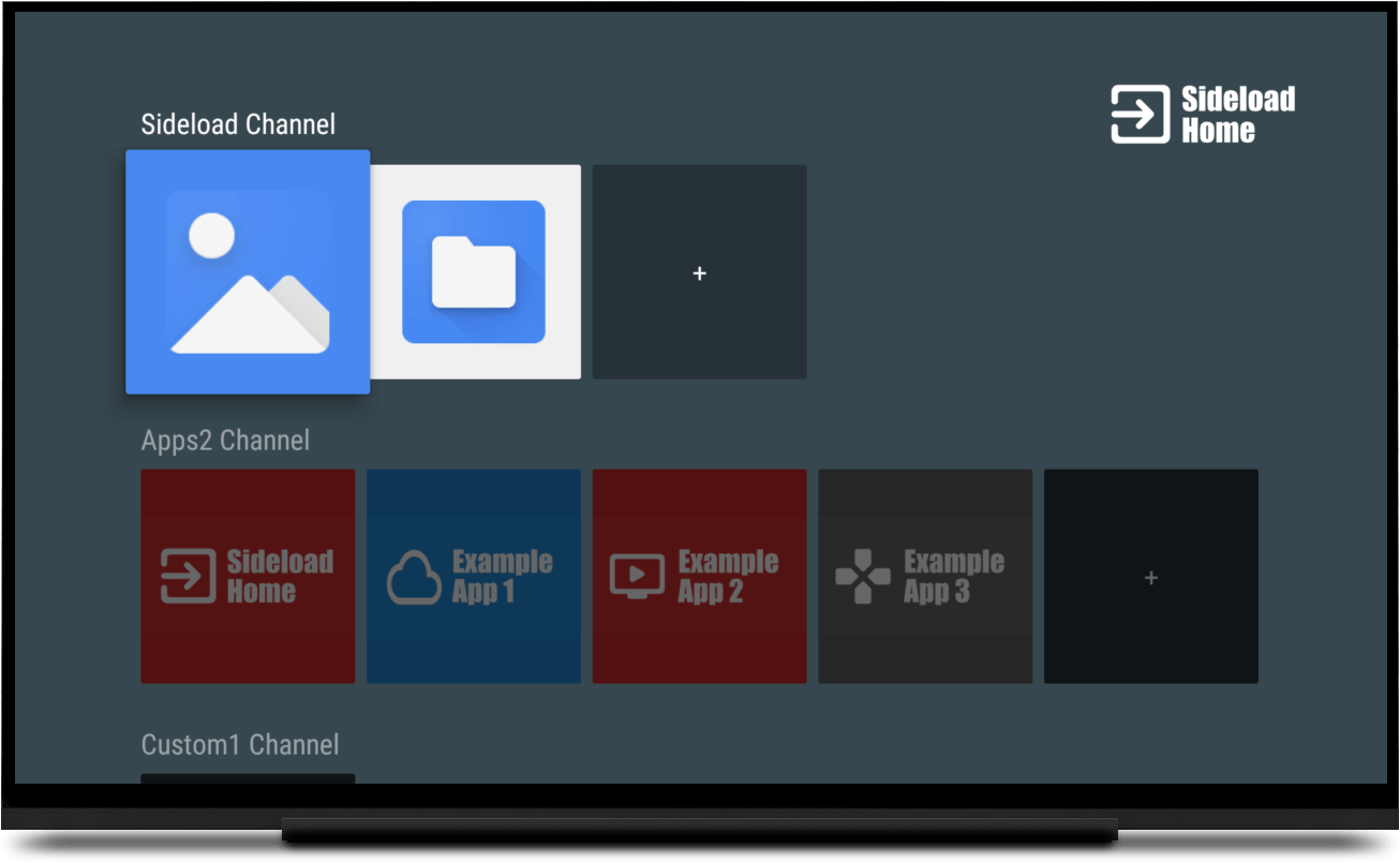 Sideload Home for Android TV