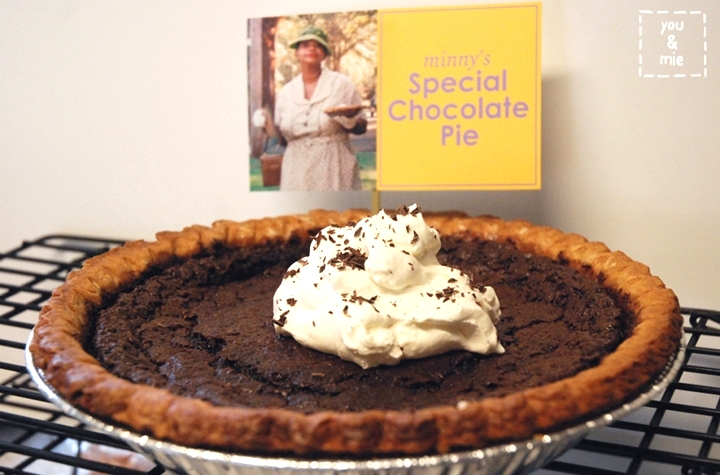 chocolate pie you and mie