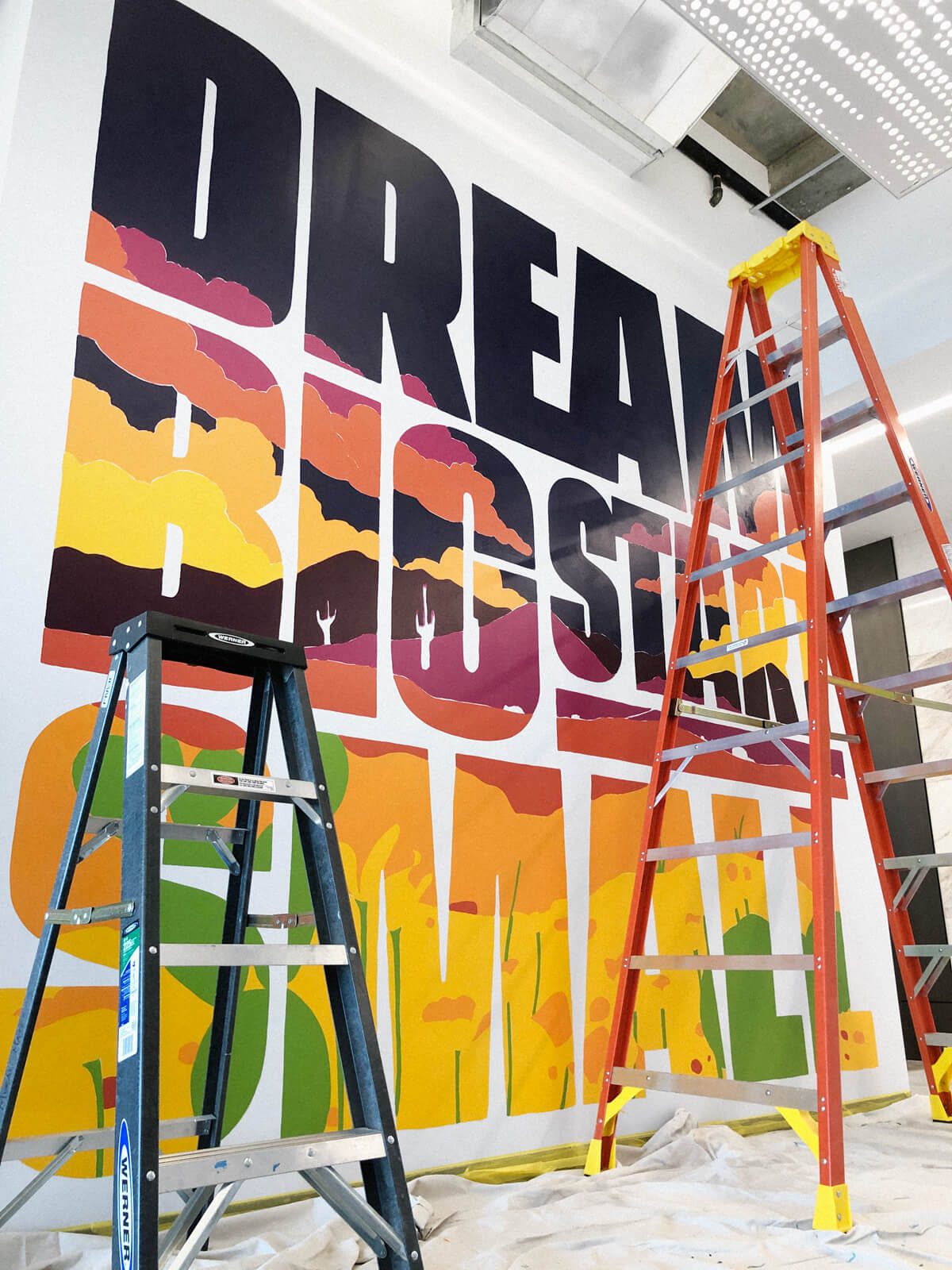 youbringfire • • • Dream Big Mural