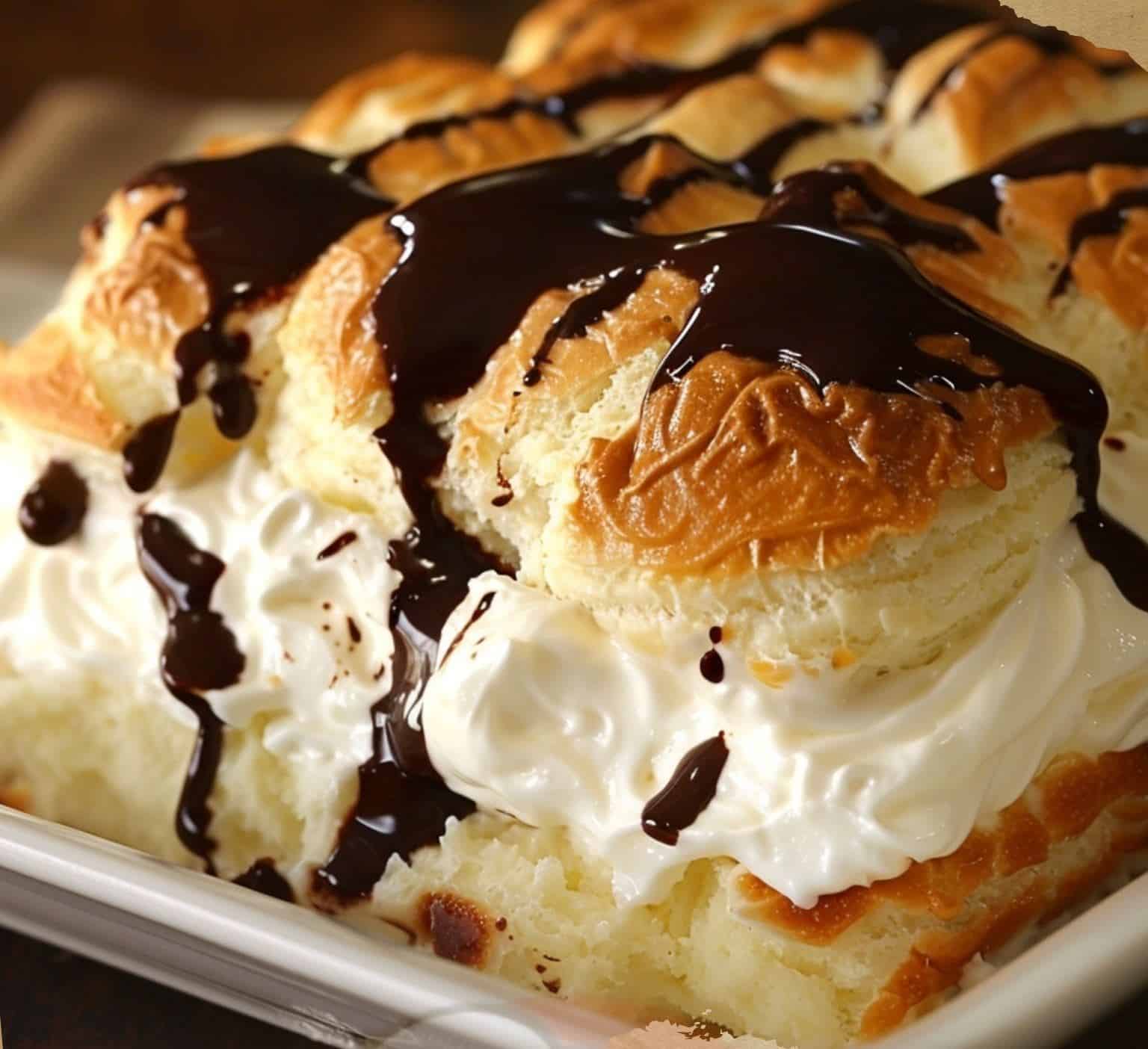 Cream Puff Cake Recipe YouCanCook