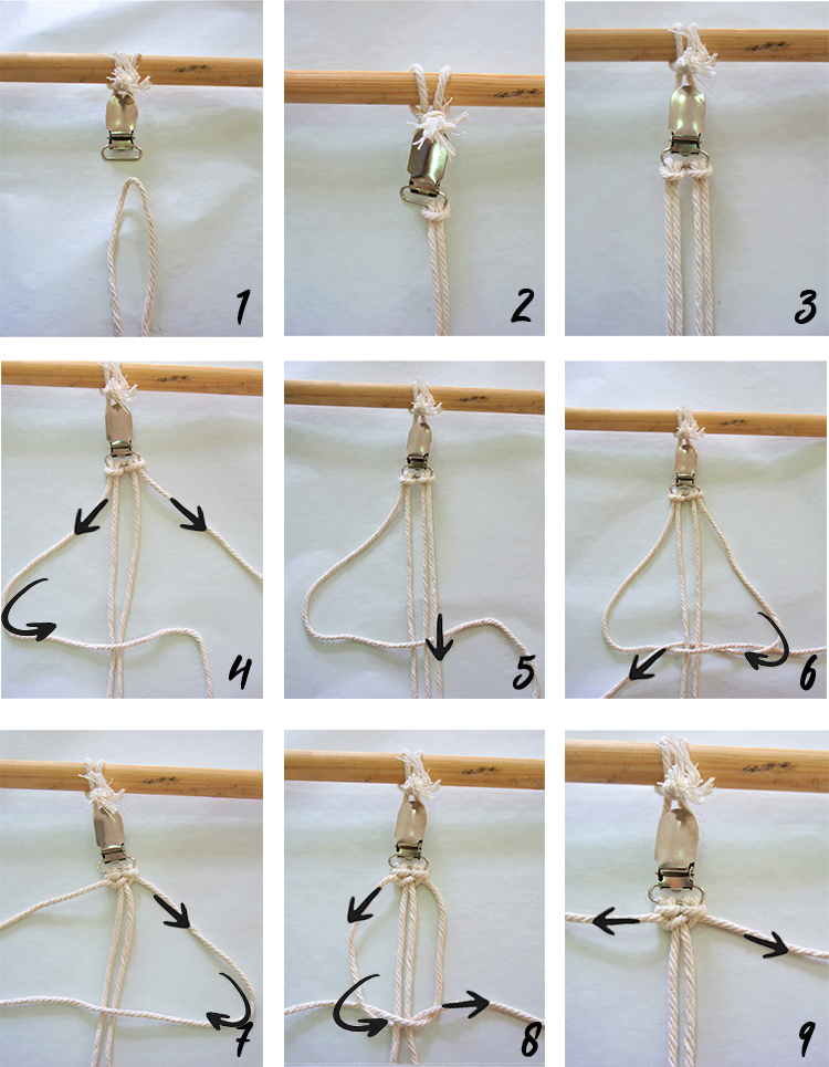 DIY Macrame pacifier clip YouDoIt Le Blog