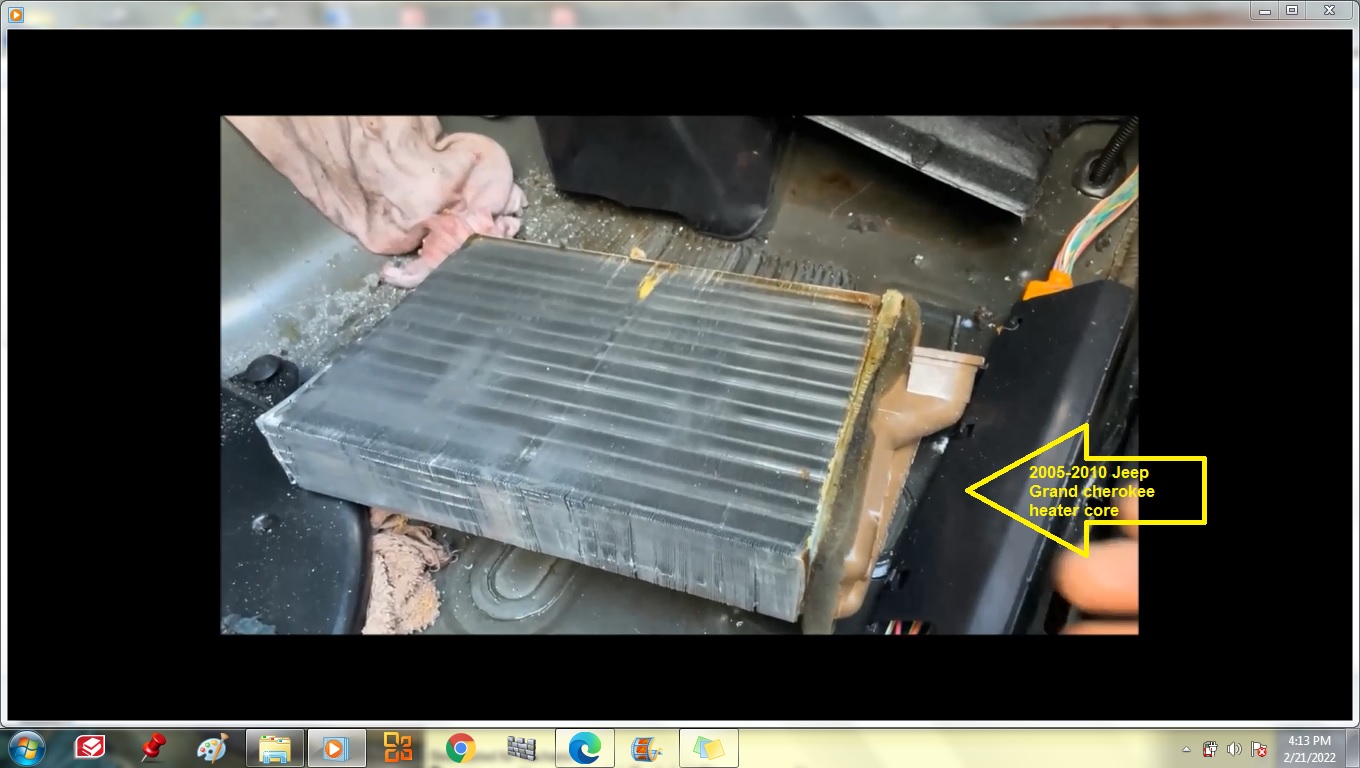 Jeep Grand Cherokee 052010 Heater Core ReplacementEasy way Out