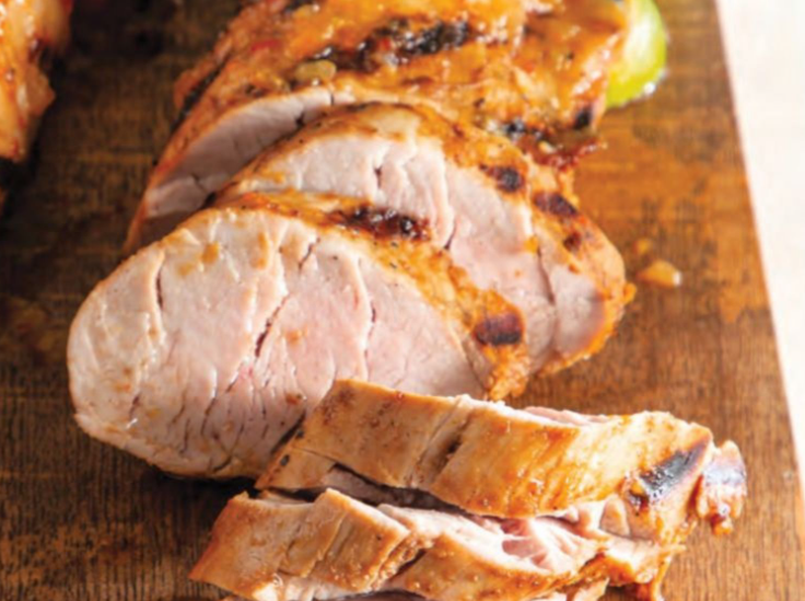 Peach and Pepper JellyGlazed Pork Tenderloin You Gotta Make This