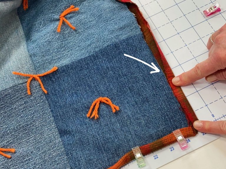 2 Easy Ways To Bind a Quilt Using the Backing Fabric You Make It Simple