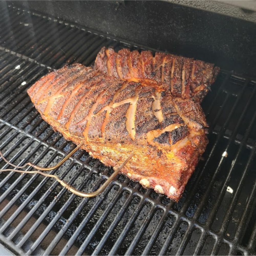 Smoked Bone in Pork Belly You Need a BBQ