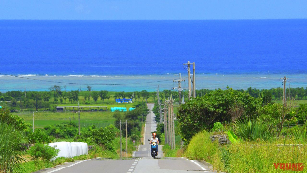 【バイクで巡るニッポン絶景道】海と陸、島人の原風景 石垣市農道[沖縄県]モトツー│WEBヤングマシン｜新車バイクニュース