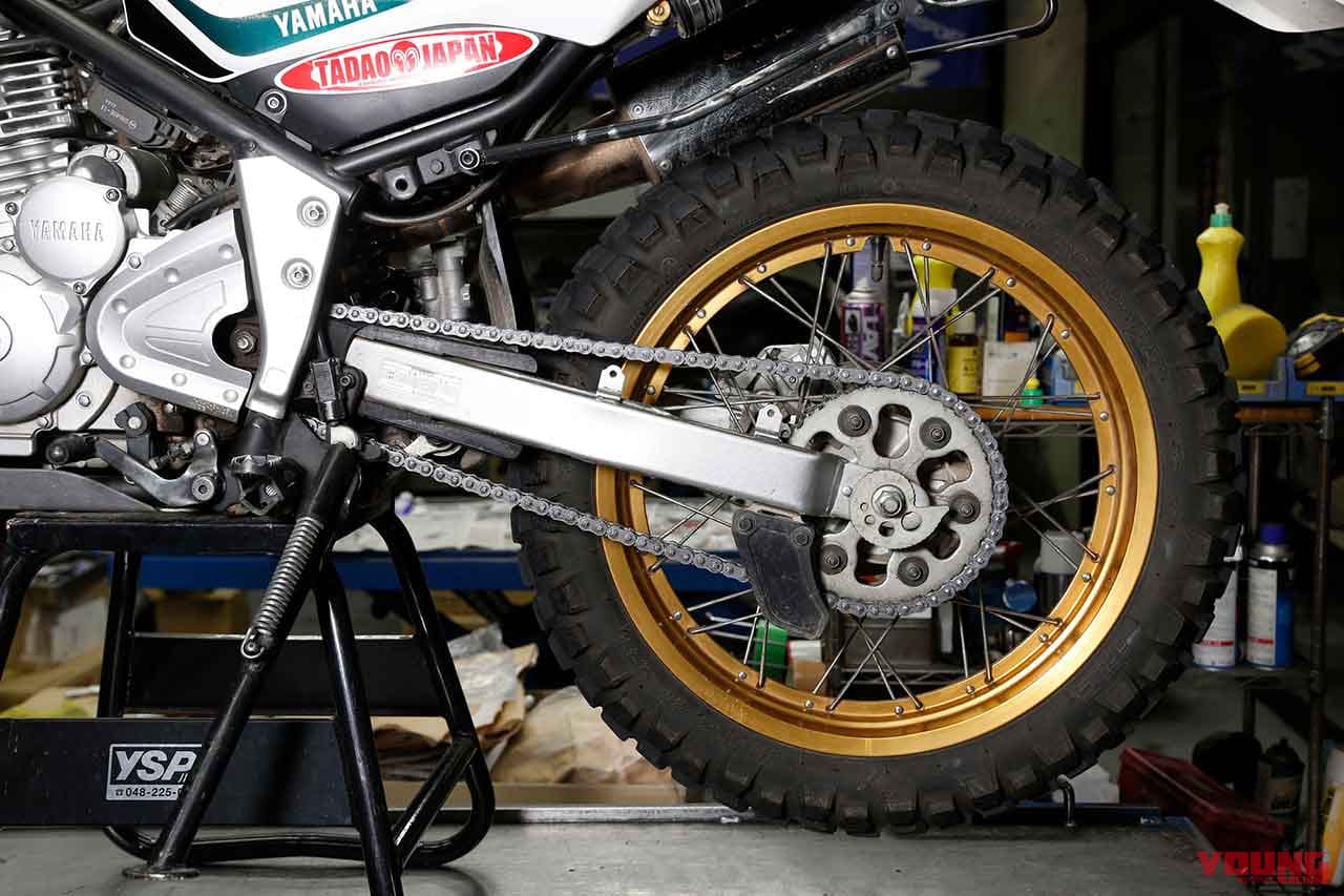 超初心者も自分でできる簡単バイクメンテ3【オイル交換＆簡単ドライブチェーン洗浄｜セロー250】 WEBヤング