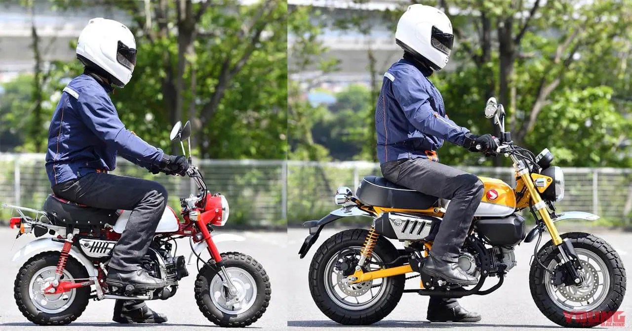 新型モンキー125とモンキー（50）の比較