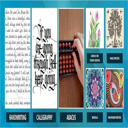 Penkraft Handwriting,Calligraphy,Painting and Craft Classes in Thane
