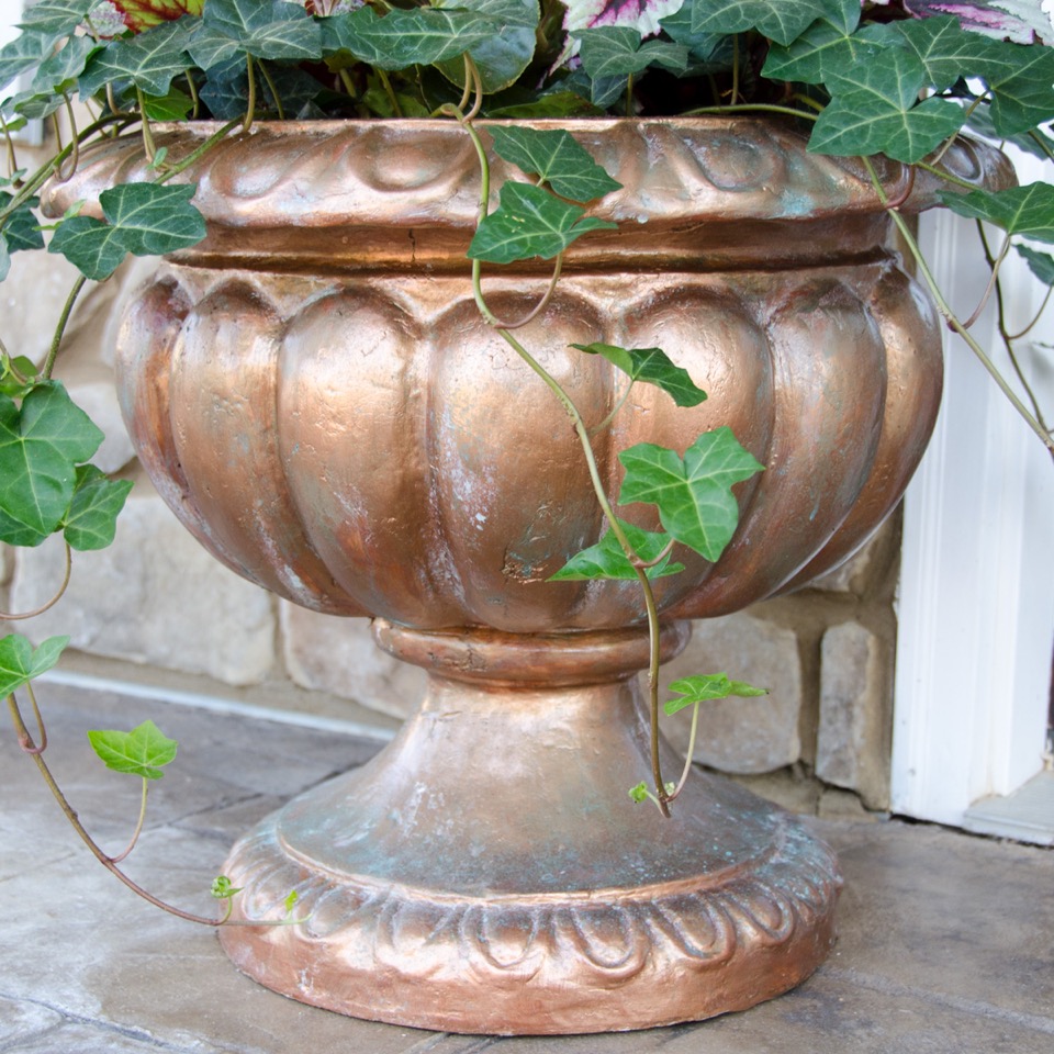 Faux Copper Planter Do It Yourself Young's Plant Farm