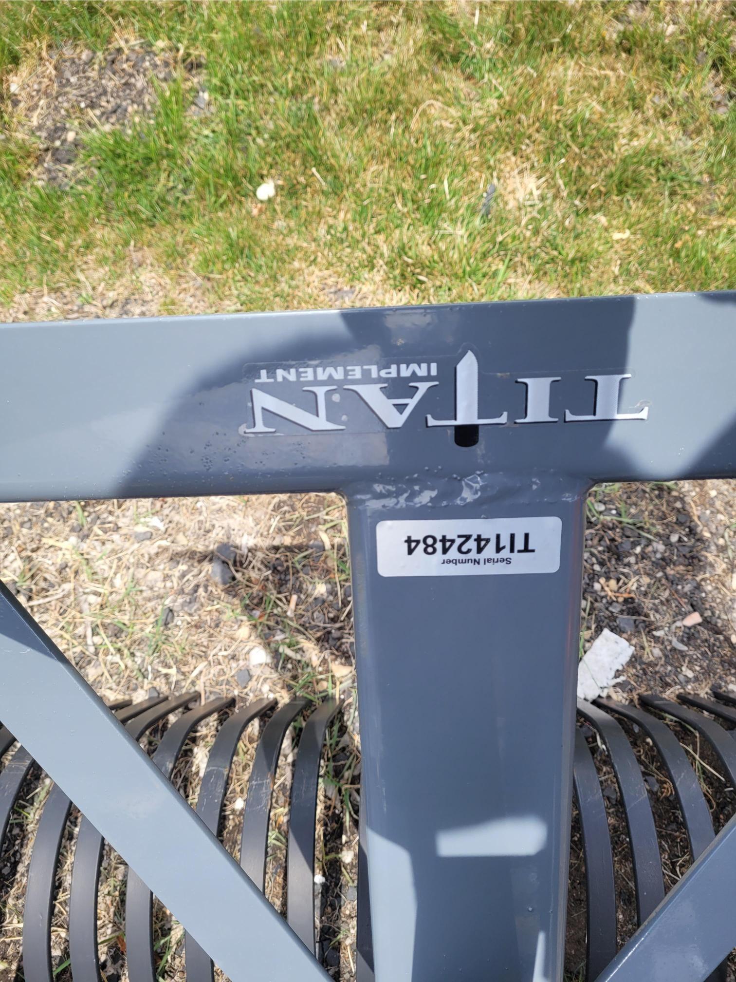 6′ Titan Landscape Rake Young Tractors