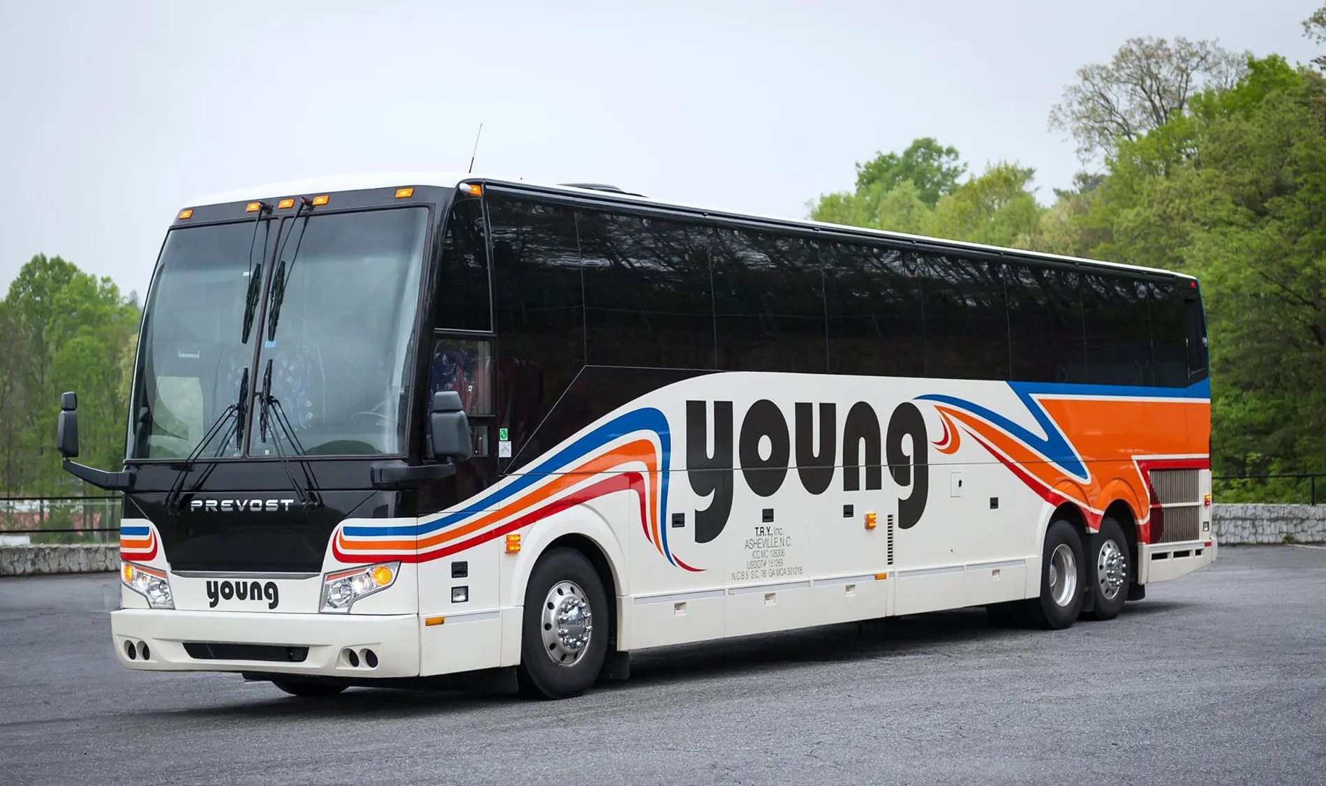 bus slider Young Transportation & Tours